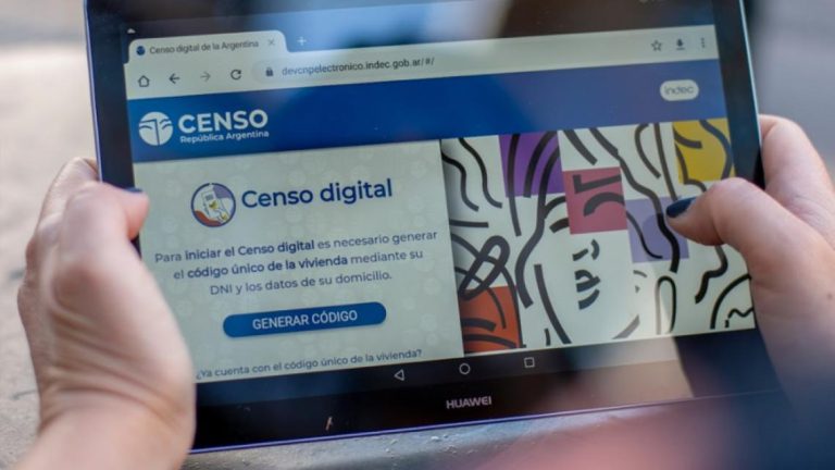 Censo Digital 2022: Casi medio millón de viviendas, relevadas en los primeros tres días